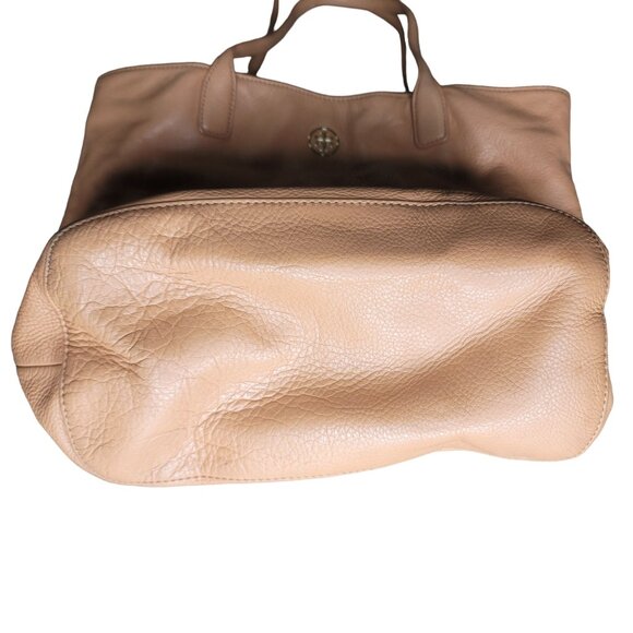 Tory Burch Michelle bucket bag tote Tan Leather Tote bag Large - Picture 11 of 14